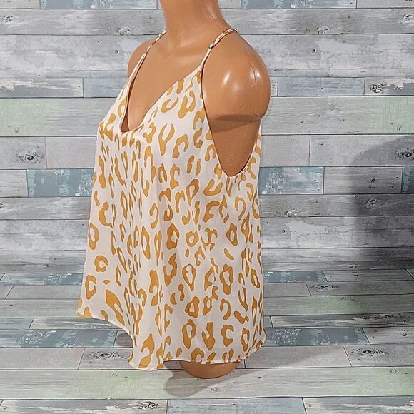 TYCHE Animal Print Tank Top sz Medium - Picture 2 of 4